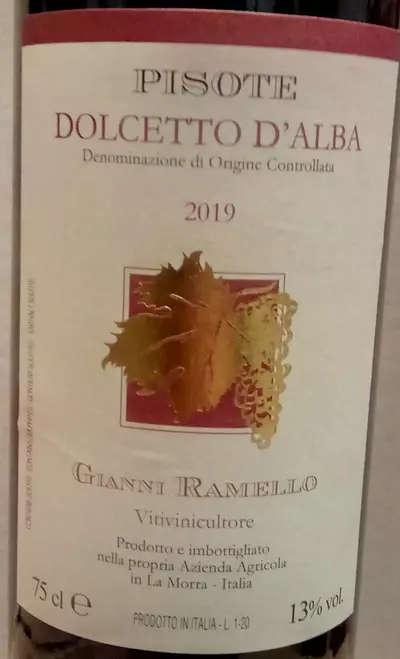 Dolcetto d'Alba PISOTE